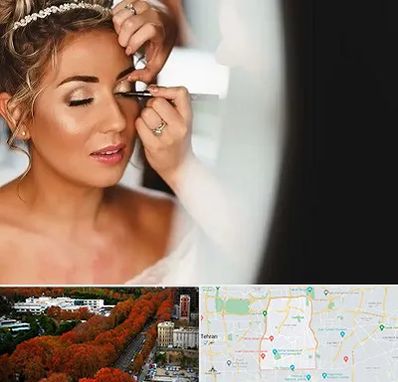 آموزش گریم عروس در منطقه 6 تهران