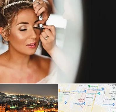 آموزش گریم عروس در مارلیک کرج