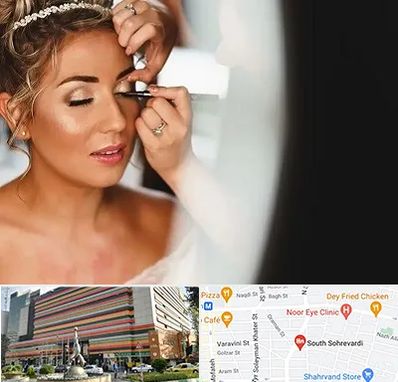 آموزش گریم عروس در سهروردی 