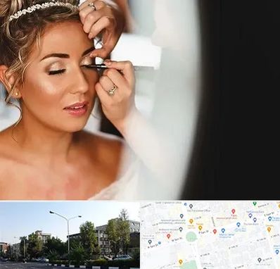 آموزش گریم عروس در میدان کاج