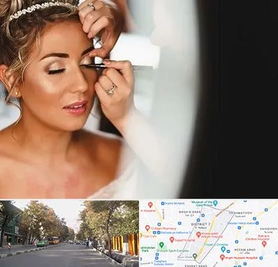 آموزش گریم عروس در شریعتی 