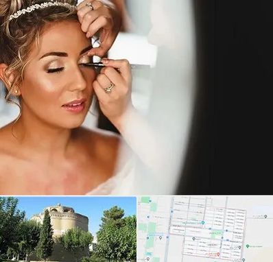 آموزش گریم عروس در مرداویج اصفهان