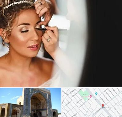 آموزش گریم عروس در مصلی مشهد