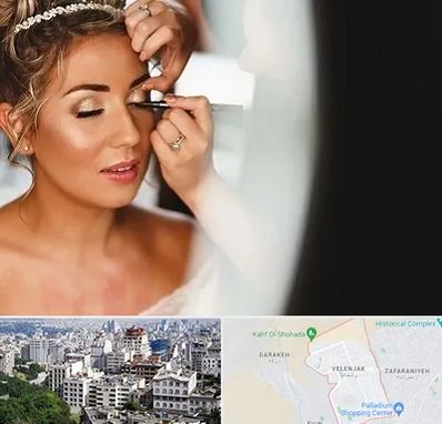 آموزش گریم عروس در ولنجک 