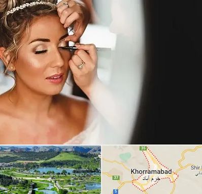 آموزش گریم عروس در خرم آباد