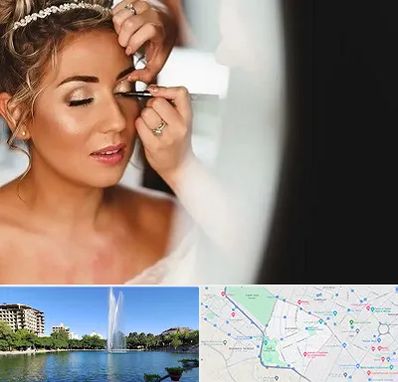 آموزش گریم عروس در کوهسنگی مشهد