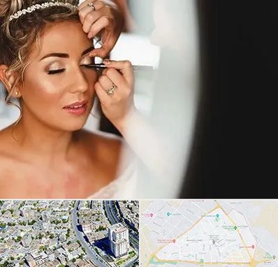 آموزش گریم عروس در قاسم آباد مشهد