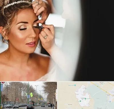 آموزش گریم عروس در نظرآباد کرج