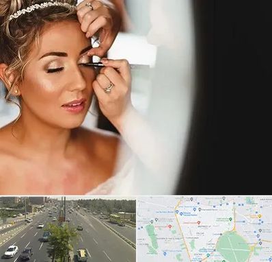 آموزش گریم عروس در منطقه 17 تهران