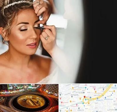 آموزش گریم عروس در میدان ولیعصر