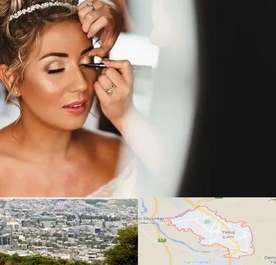 آموزش گریم عروس در یاسوج