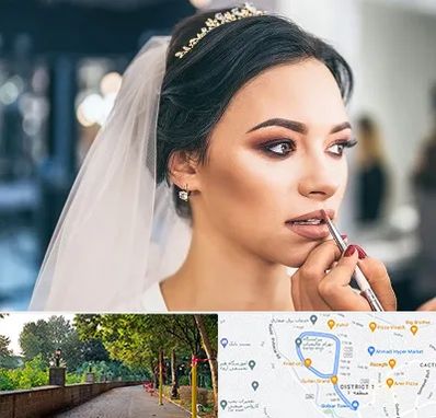 آموزش میکاپ عروس در فلکه گاز رشت