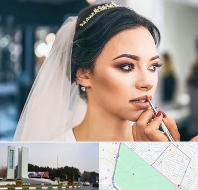 آموزش میکاپ عروس در بلوار فلسیطین مشهد
