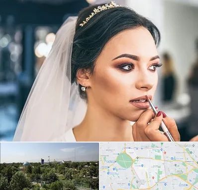 آموزش میکاپ عروس در منطقه 16 تهران