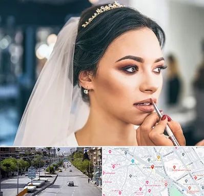 آموزش میکاپ عروس در خیابان زند شیراز