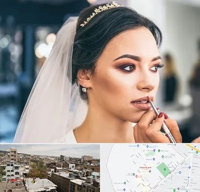 آموزش میکاپ عروس در شمیران نو