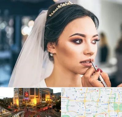آموزش میکاپ عروس در جنت آباد تهران 