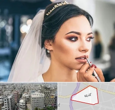 آموزش میکاپ عروس در آذری