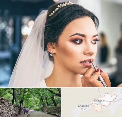 آموزش میکاپ عروس در شاندیز مشهد
