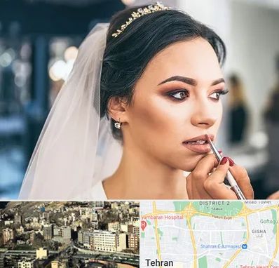 آموزش میکاپ عروس در مرزداران 