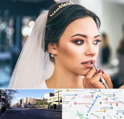 آموزش میکاپ عروس در خیابان ملاصدرا شیراز