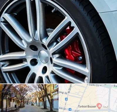 لاستیک فروشی در تربیت تبریز