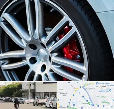 لاستیک فروشی در قدوسی شرقی شیراز