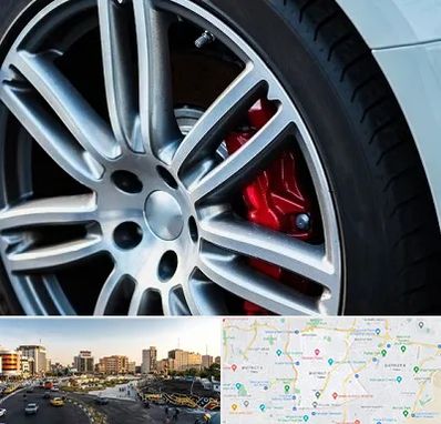 لاستیک فروشی در منطقه 7 تهران