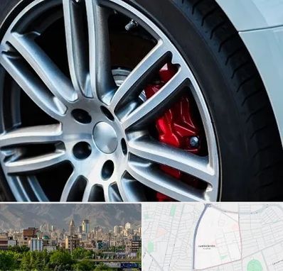 لاستیک فروشی در جمشیدیه