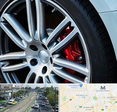 لاستیک فروشی در جنوب تهران 