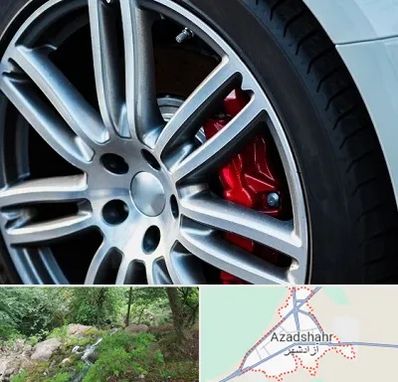 لاستیک فروشی در آزادشهر