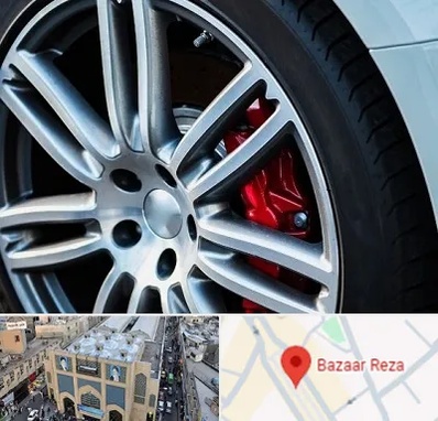 لاستیک فروشی در بازار رضا مشهد