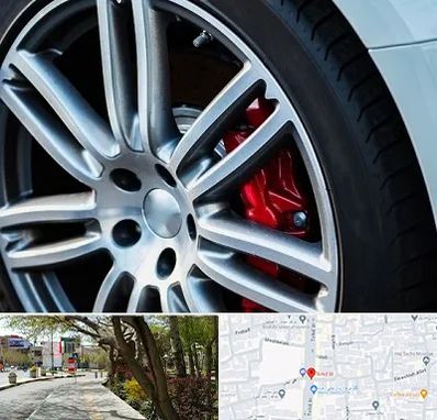 لاستیک فروشی در خیابان توحید اصفهان