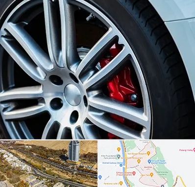 لاستیک فروشی در خیابان نیایش شیراز