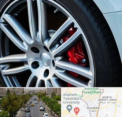 لاستیک فروشی در شهران 