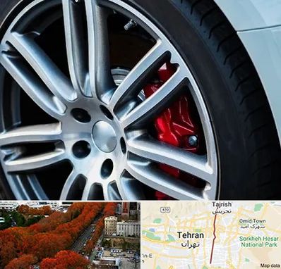 لاستیک فروشی در ولیعصر 