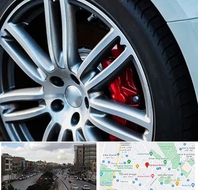 لاستیک فروشی در بلوار فردوسی مشهد