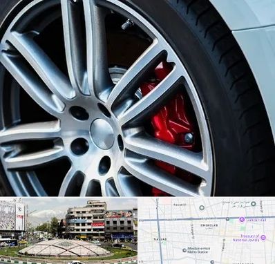 لاستیک فروشی در مرکز تهران