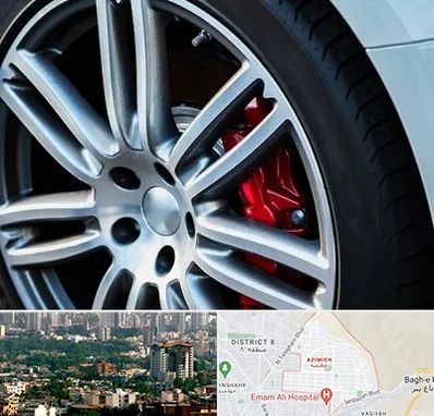 لاستیک فروشی در عظیمیه کرج 