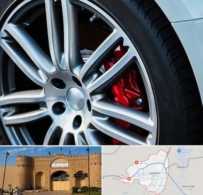 لاستیک فروشی در ایرانشهر