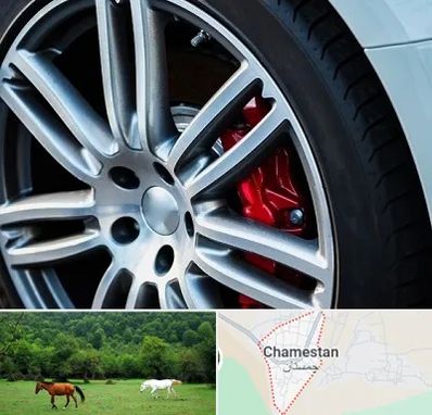 لاستیک فروشی در چمستان