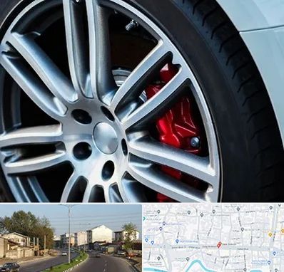 لاستیک فروشی در ضیابری رشت