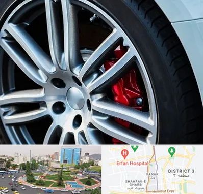 لاستیک فروشی در ونک 