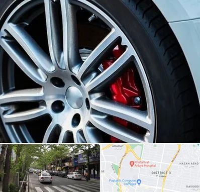 لاستیک فروشی در ظفر 