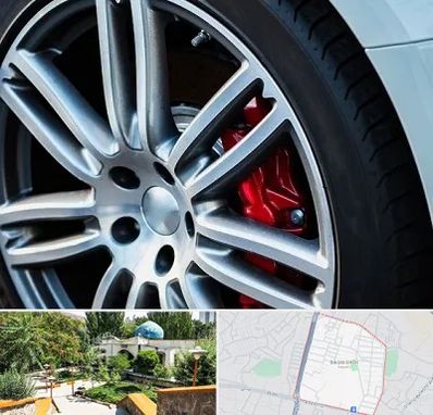 لاستیک فروشی در باغمیشه تبریز