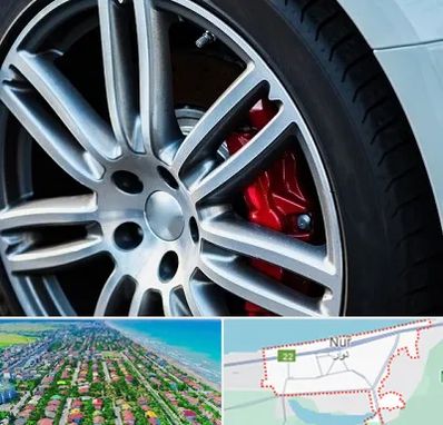 لاستیک فروشی در نور