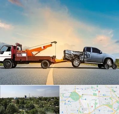 یدک کش شبانه روزی در منطقه 16 تهران