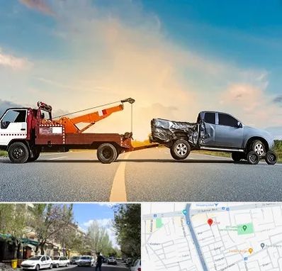 یدک کش شبانه روزی در کوی فیروز تبریز