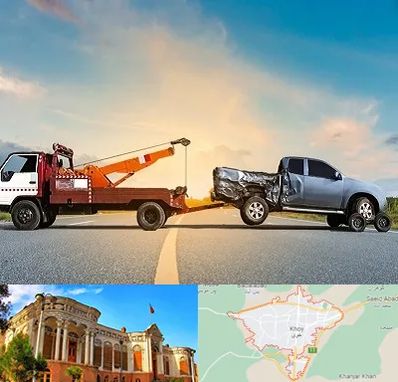 یدک کش شبانه روزی در خوی