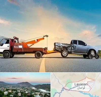 یدک کش شبانه روزی در لواسان